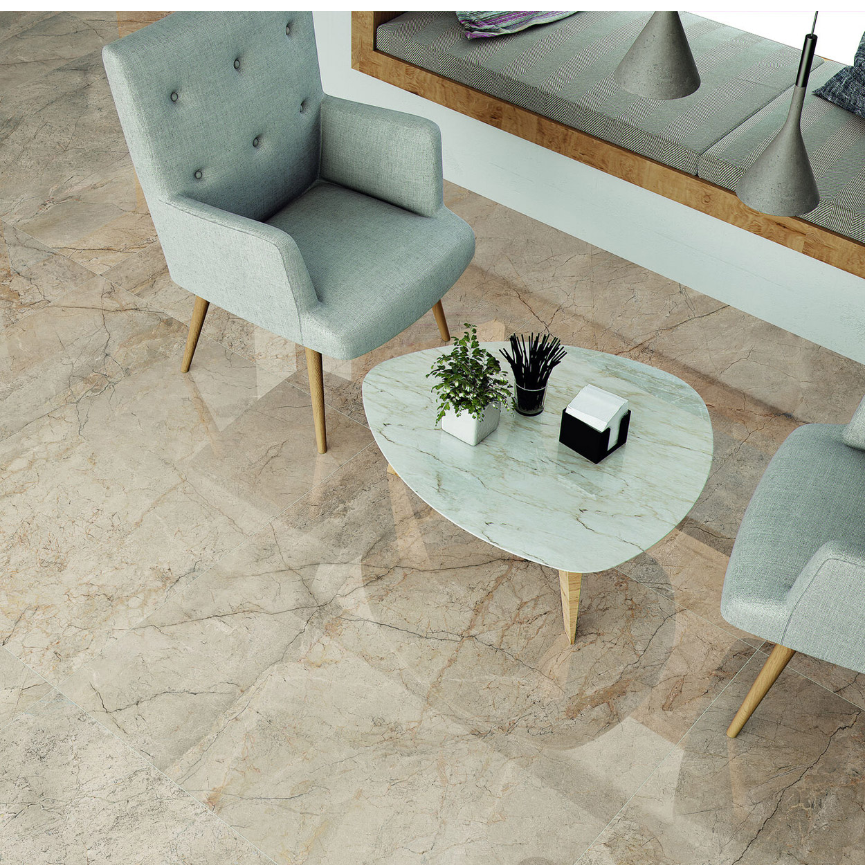 Cifre Ceramica Egeo Ivory Pulido Tegel 60x120cm